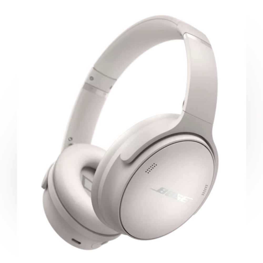 Bose Quiet Comfort Wireless Bluetooth Noise Canceling Over Ear Headphones White